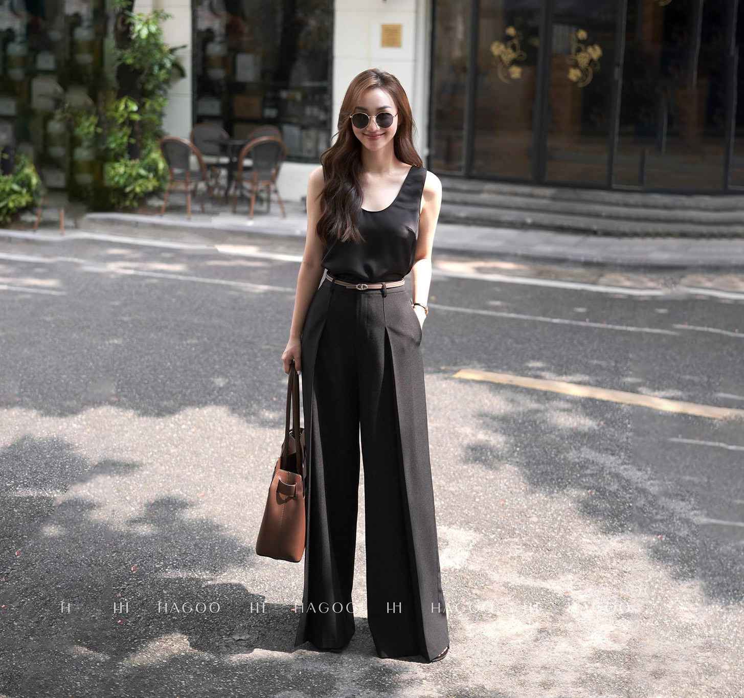 Silk tank top